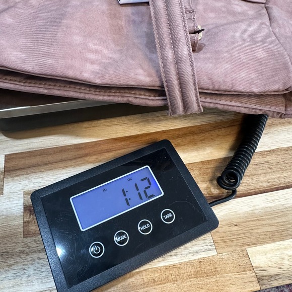 Herschel Orion Tote Ash Rose Large Shoulder Bag Travel Nylon NWT Pocket Cosmetic - Picture 9 of 9